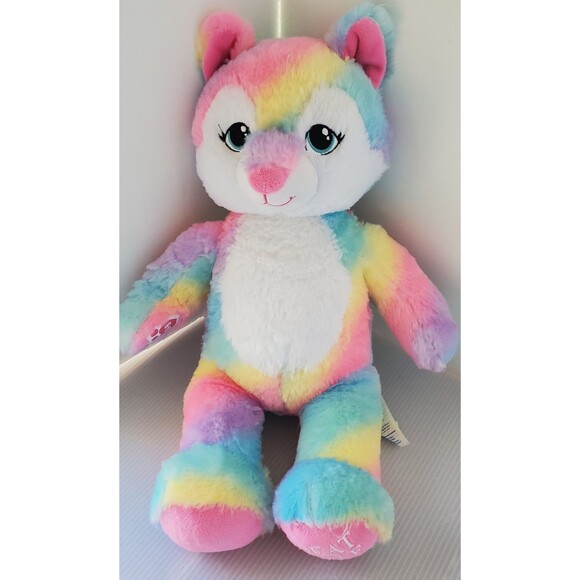 Build-A-Bear Great Wolf Lodge Plush Sherbet Rainbow Exclusive Limited Stuffed 21 - Picture 3 of 13